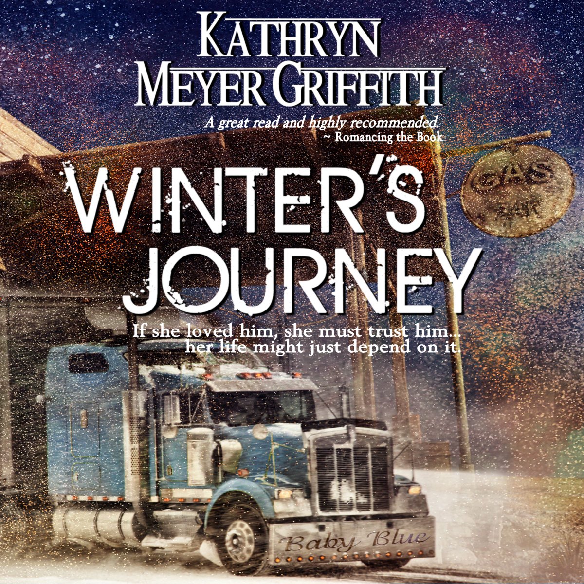 Her husband died;she had no choice if she wanted to put food on the table for her&amp;her daughter. She had to take the dangerous job&amp;drive their 18-wheeler into the Wyoming blizzard. She didn't count on a killer stalking her&amp;her truck. books2read.com/u/mljkWb tinyurl.com/nc6l9tl