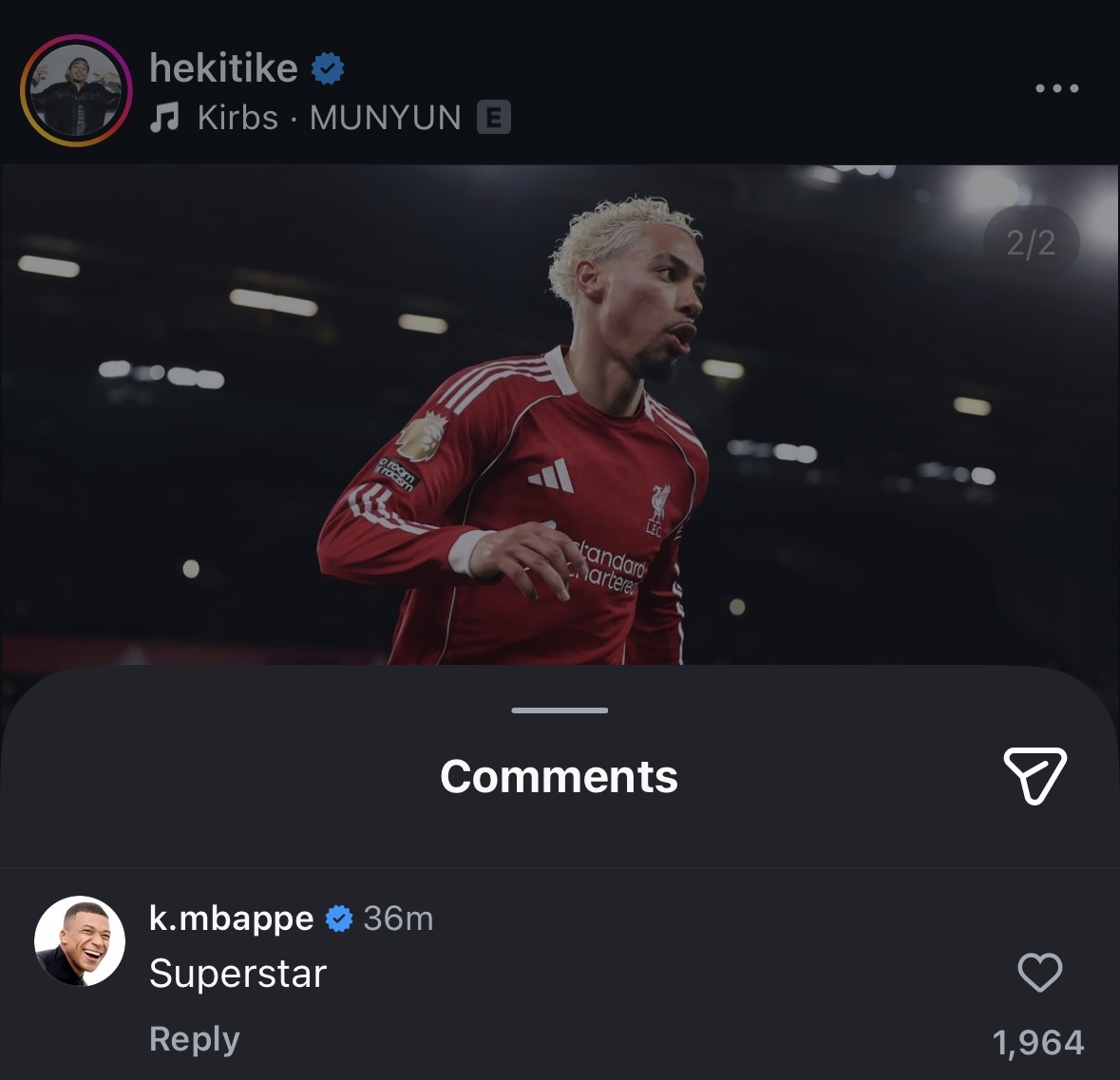 MadridXtra's tweet image. Kylian Mbappé x Hugo Ekitike 🤝