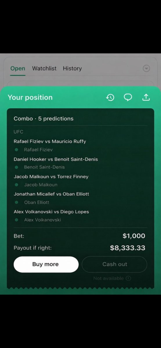 OneBetAwayEdge's tweet photo. UFC parlay is in.
Trusting the process🥊 #UFC325 #UFCcard
Have pops tail @RobbyBerger https://t.co/NWnUZ4qBvZ