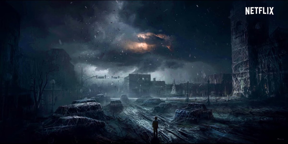 miwiseheart's tweet image. the art concept for the mind flayer is fucking amazing i miss when stranger things was a real show and not a fucking joke