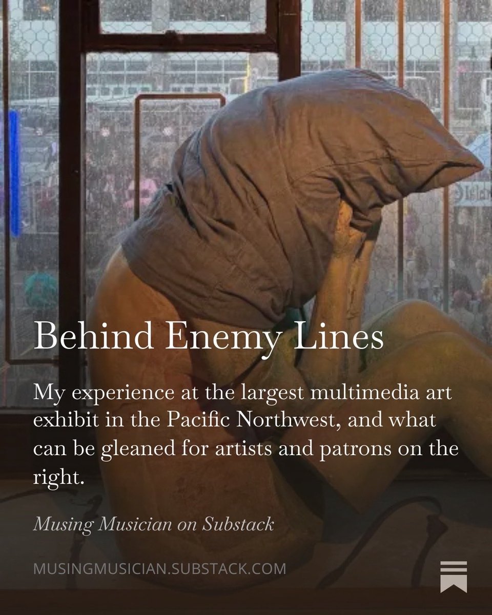 MusingMusicianX's tweet photo. The annual Terrain event is one of the largest art exhibits in the PNW. I went so you don’t have to — check out my review.
 https://t.co/OqwnkShRUh https://t.co/Y4Y2PtMGwO