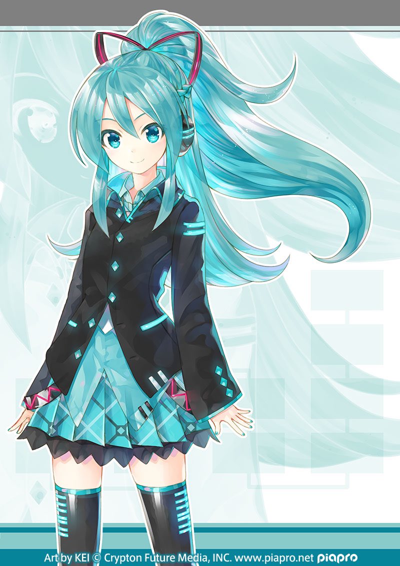 Miku’s beta design is so cute, I like to think of it as what miku used to look like before becoming an idol