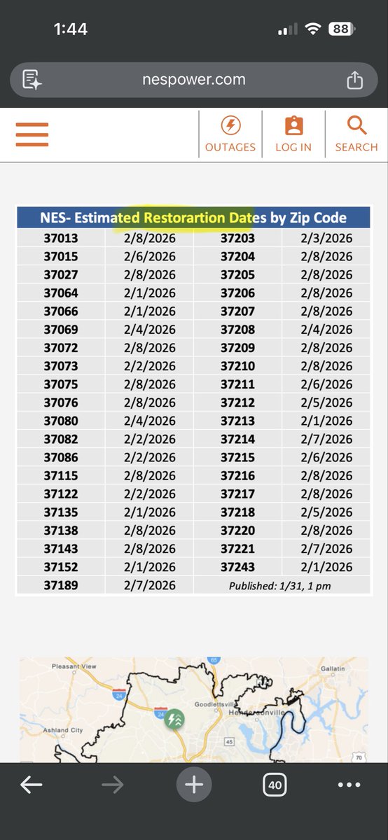 KimDAbadie's tweet photo. @NESpower Restorartion dates? #noragrets #NESFailure #NESpower https://t.co/0CNOjGxGuB
