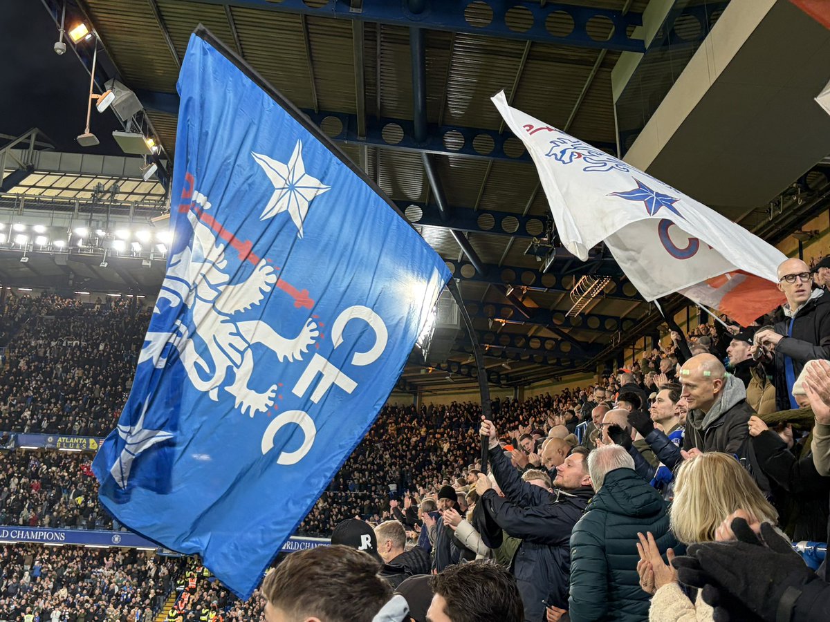 Great work today once again by <a href="/WeAre_TheShed/">WE ARE THE SHED ⭐⭐</a> 
<a href="/ChelseaFC/">Chelsea FC</a>