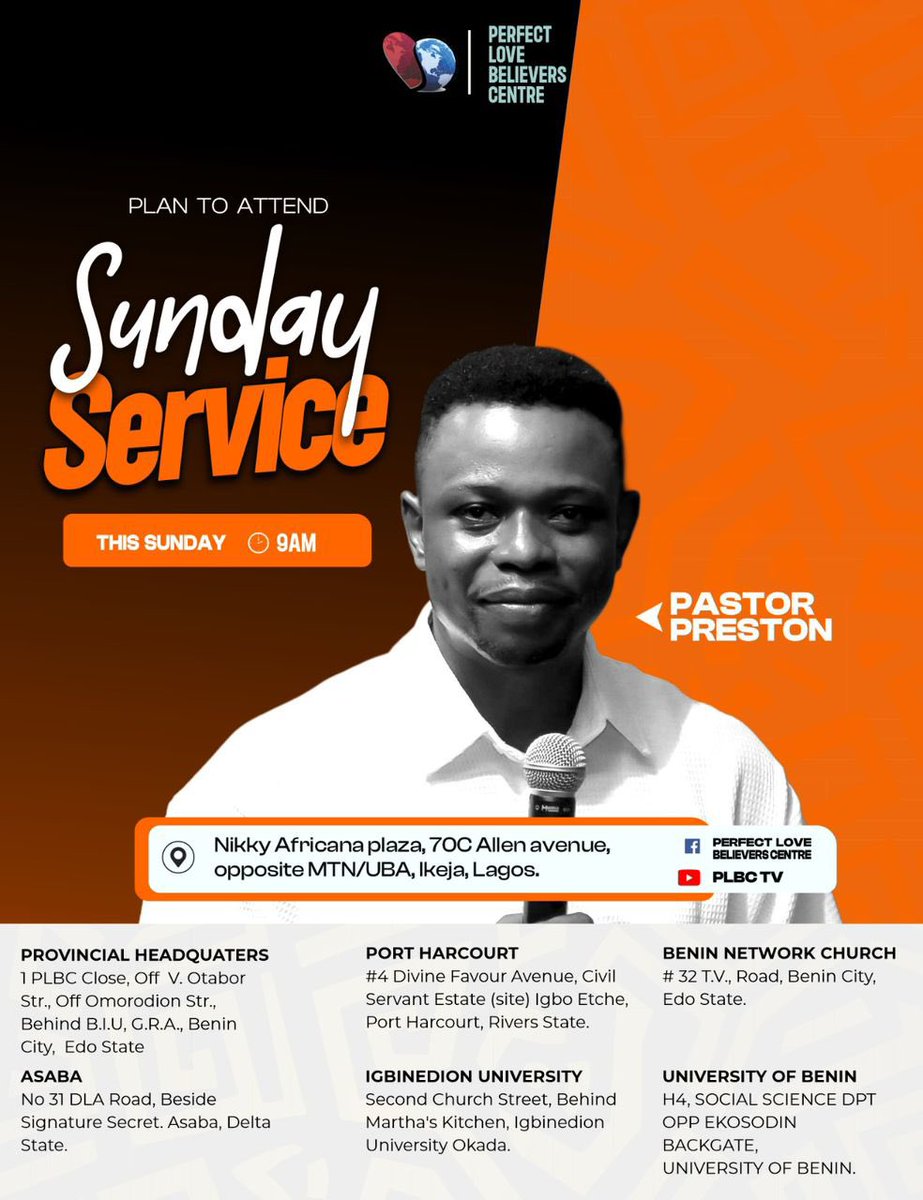 AnointedPreston's tweet photo. You’re warmly invited to our Sunday Service. 
Come experience God’s presence, heartfelt worship, and a life-giving word that will strengthen your faith and refresh your spirit.
We can't wait to see you ❤ https://t.co/UfCtcPz4jd