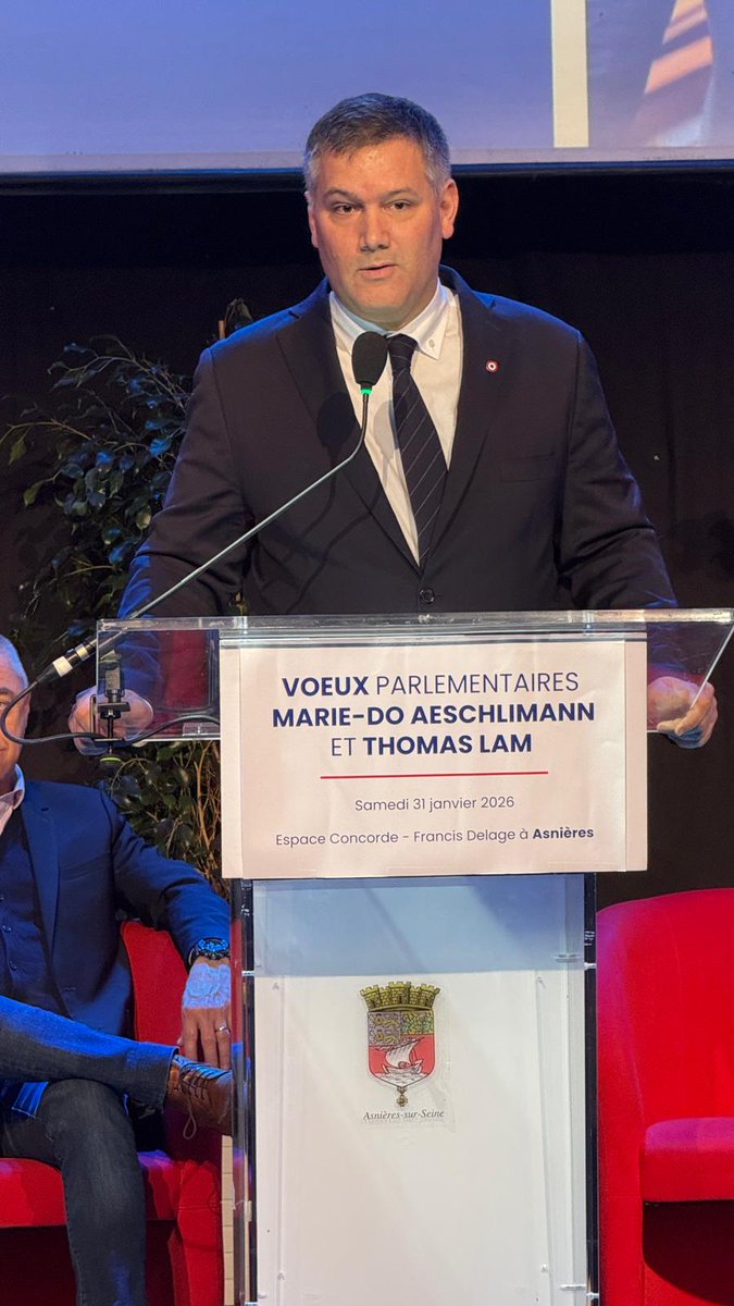 maeschlimann's tweet photo. ✅Salle comble pour les vœux des parlementaires. 

👍L'occasion pour moi de féliciter Marie-Do et Thomas Lam pour leur travail exemplaire au Sénat et à l’Assemblée Nationale. https://t.co/53qxBwe2G8