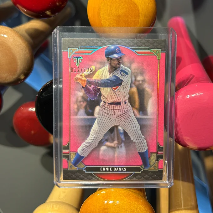 2022 Topps Triple Threads
Ernie Banks, Chicago Cubs (012/125)