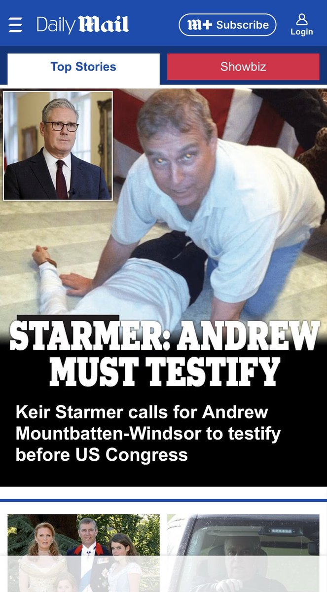 We’ve all seen the Trump/Musk allegations. But if you’re a pro Trump/Farage paper in the UK. This is still your only story.