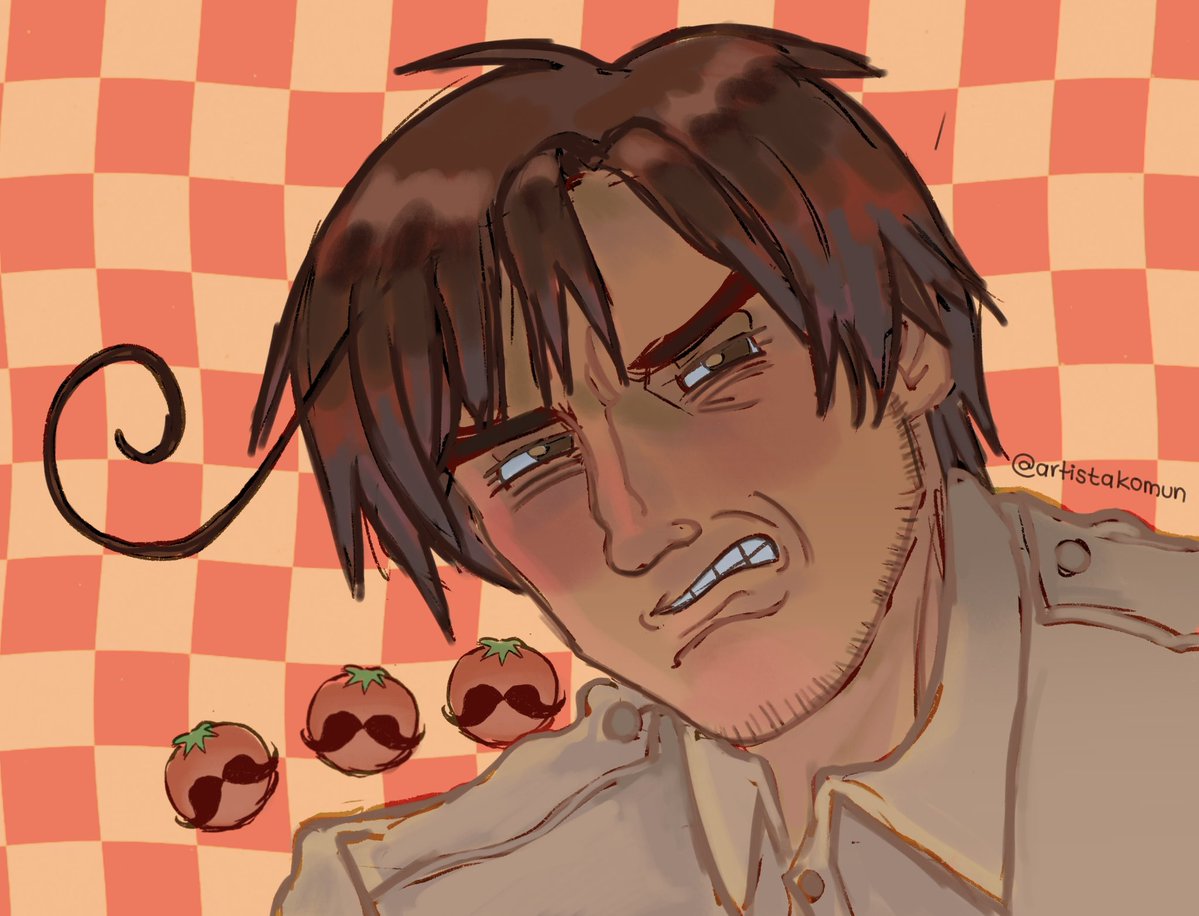 #hetalia #hetaliaromano ok beard