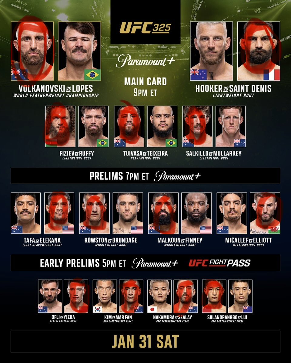 ConnorDuff2's tweet photo. My #UFC325 picks, another solid card https://t.co/uTz25F0uE1