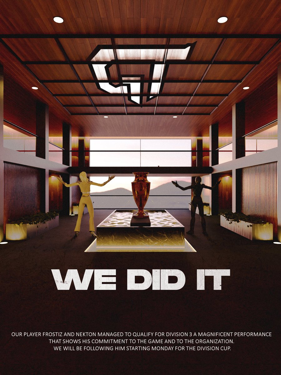 Résultats FNCS Trials

<a href="/FrostiZ_7/">FrostiZ</a>  &amp; <a href="/GiotNathan/">Nekton!</a>  atteignent l’objectif et se qualifient en Division 3 💪

Performance plus compliquée pour <a href="/N3dless_/">n3dless</a>  &amp; <a href="/nerzox35/">Nerzox35</a>  qui partiront de la Division 5, mais ils reviendront plus forts

Merci a notre coach <a href="/MilouEsport/">Melvyn "Milou"</a> pour son travail