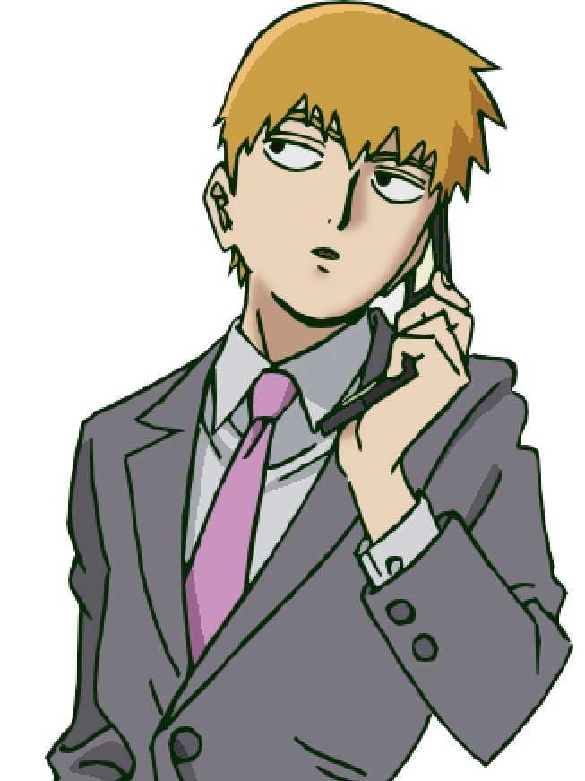 AnythingMP100's tweet image. Reigen was just found murdered! Mob, Mob and Tome are all suspects... who do you think did it?