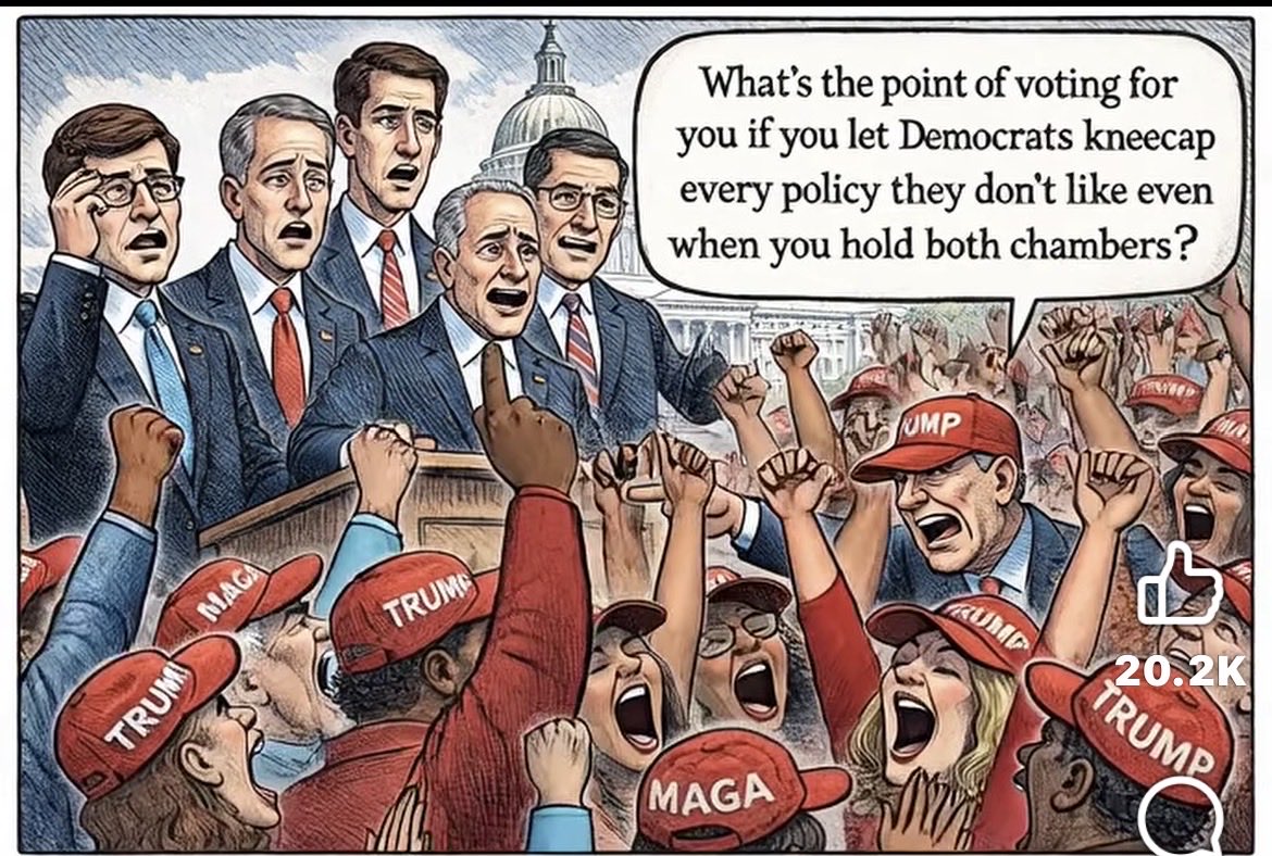 THIS should NOT be an issue with the right but it is. I will give the left credit for sticking together come hell or high water….right or wrong (usually wrong) they stick together.