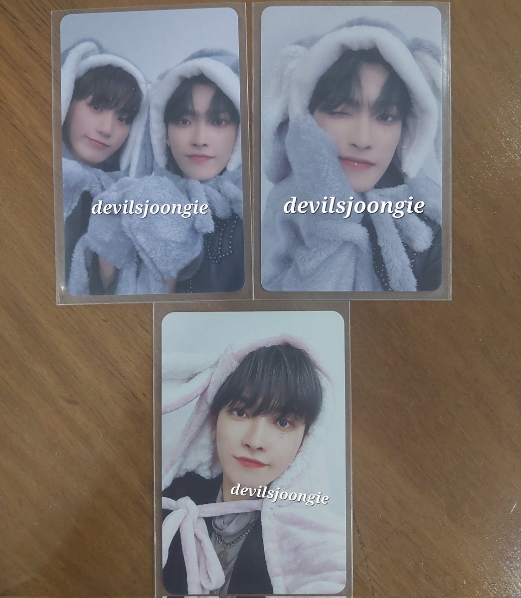 devilsjoongie's tweet photo. 에이티즈 홍중 산 메이크스타 토끼 포카 양도 

가격 제시 디엠주세요!^^

ATEEZ 홍중 성화 윤호 여상 산 민기 우영 종호 hongjoong seonghwa yunho yeosang san mingi jongho wts https://t.co/9t9j9t204k