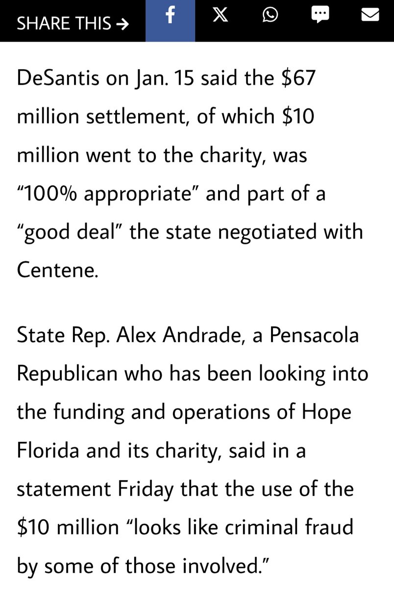 BirdLov62991644's tweet image. Look into #Centene 
How was 10 million spent that was given to 2 Charities that appear to be PAC POLITICAL Groups
When interviewed neither guy knew where the 5 million each reveived was spent 
WTH?
@CaseyDeSantis