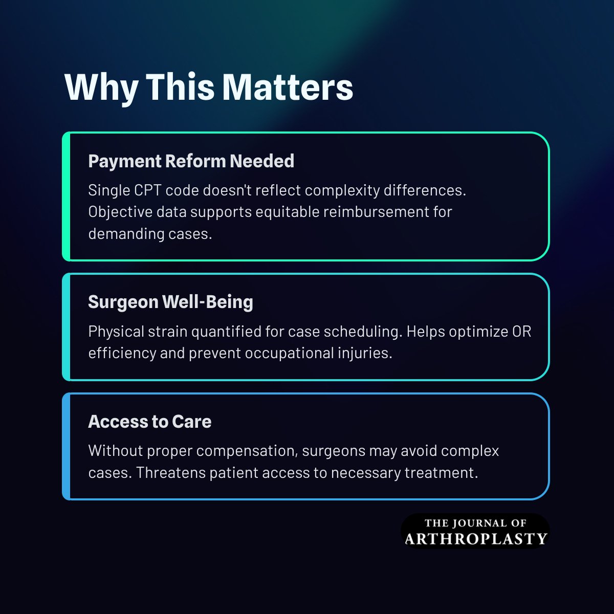 The Journal of Arthroplasty tweet media
