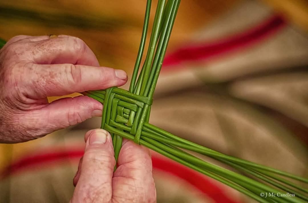 Edgillwhl's tweet photo. St.Brigid’s crosses are made on Brigid’s Eve, January 31st. They are usually made from fresh rushes. 1st February marks Lá Fhéile Bríde or St. #BrigidsDay Old Irish Tradition https://t.co/2FDo2pgryr
