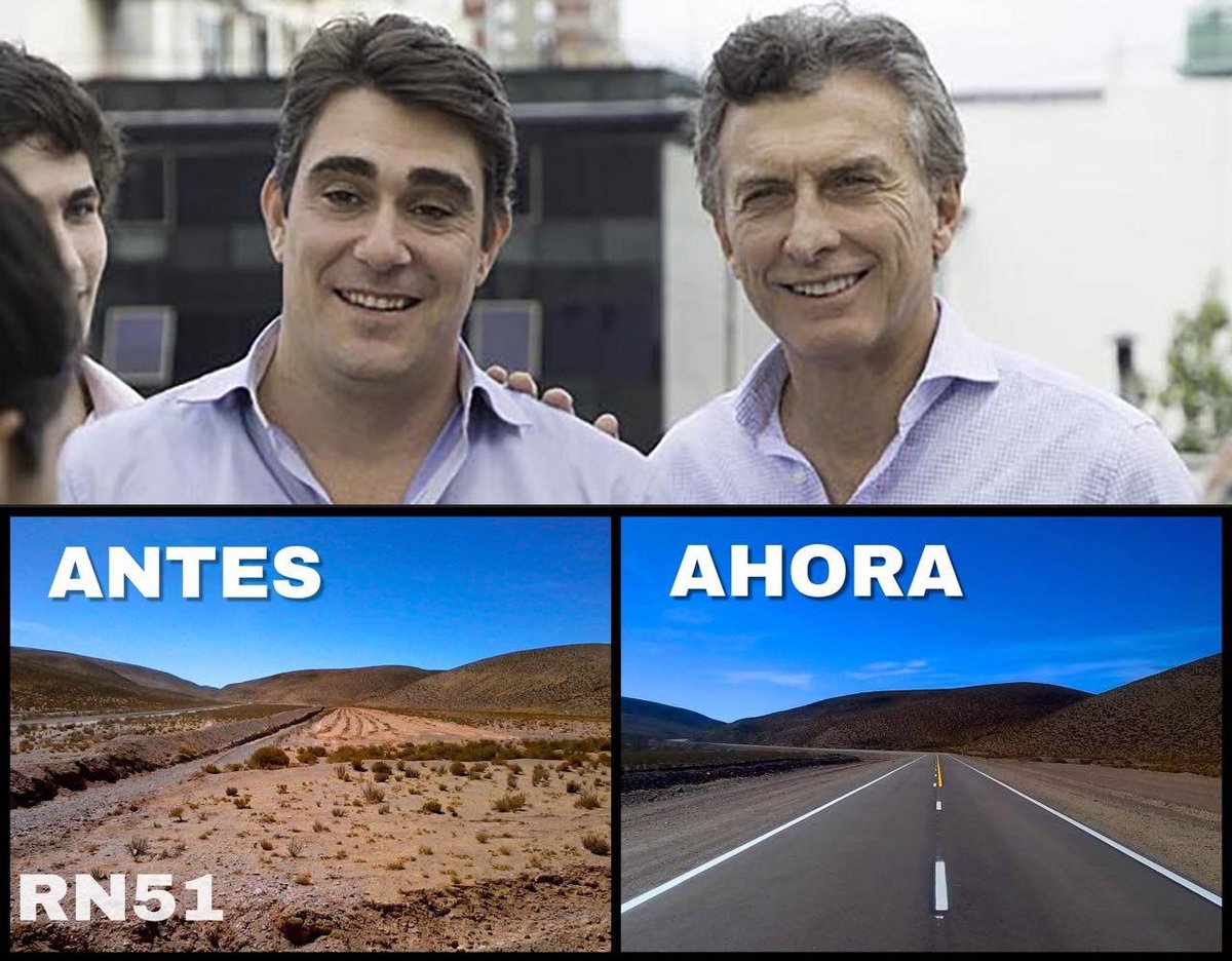🚀Si recorres las rutas del interior, todos te dicen que la mejor época en cuanto a obras y pavimentación fue la de Javier Iguacel en Vialidad Nacional durante el gobierno de Macri. Récord histórico en pavimentación, pero los ofendidos decían "El Cemento no se come"