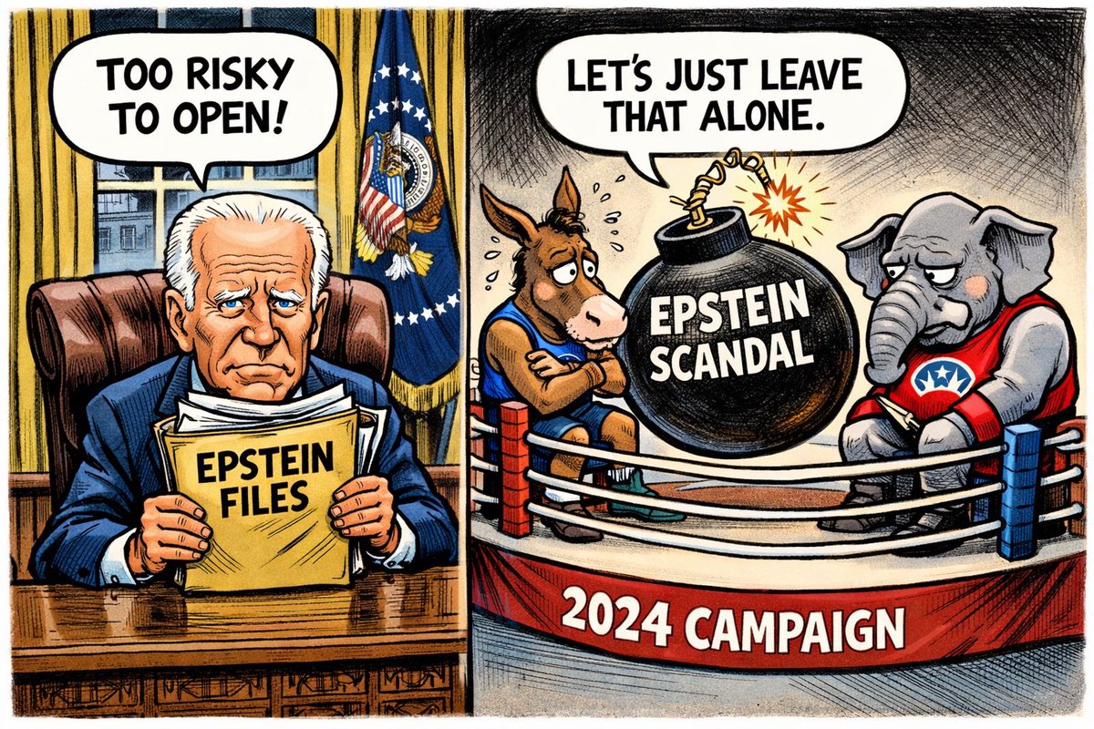 AZANGAGroup2605's tweet image. Why the Joe Biden administration never released the Epstein files — and why Democrats avoided them in the 2024 campaign

Several structural and political factors explain the silence. First, the so-called “Epstein files” are not a single, releasable dossier but a web of sealed…