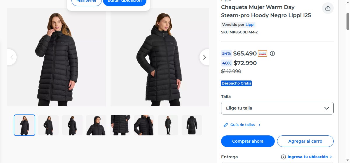 mioferta_cl's tweet photo. 📣 Chaqueta Mujer Warm Day Steam-pro Hoody Negro Lippi I25 
 
 ➡️ https://t.co/CfLFK3q10a 
 
🏬 Tienda: https://t.co/wVuNSWA8Zl 
🔥 Precio Oferta: $65.490 
💰 54%% Descuento 

#RoyalRumble #VamosColoColo Ortiz Vidal Limache https://t.co/RScEWhs6Yc