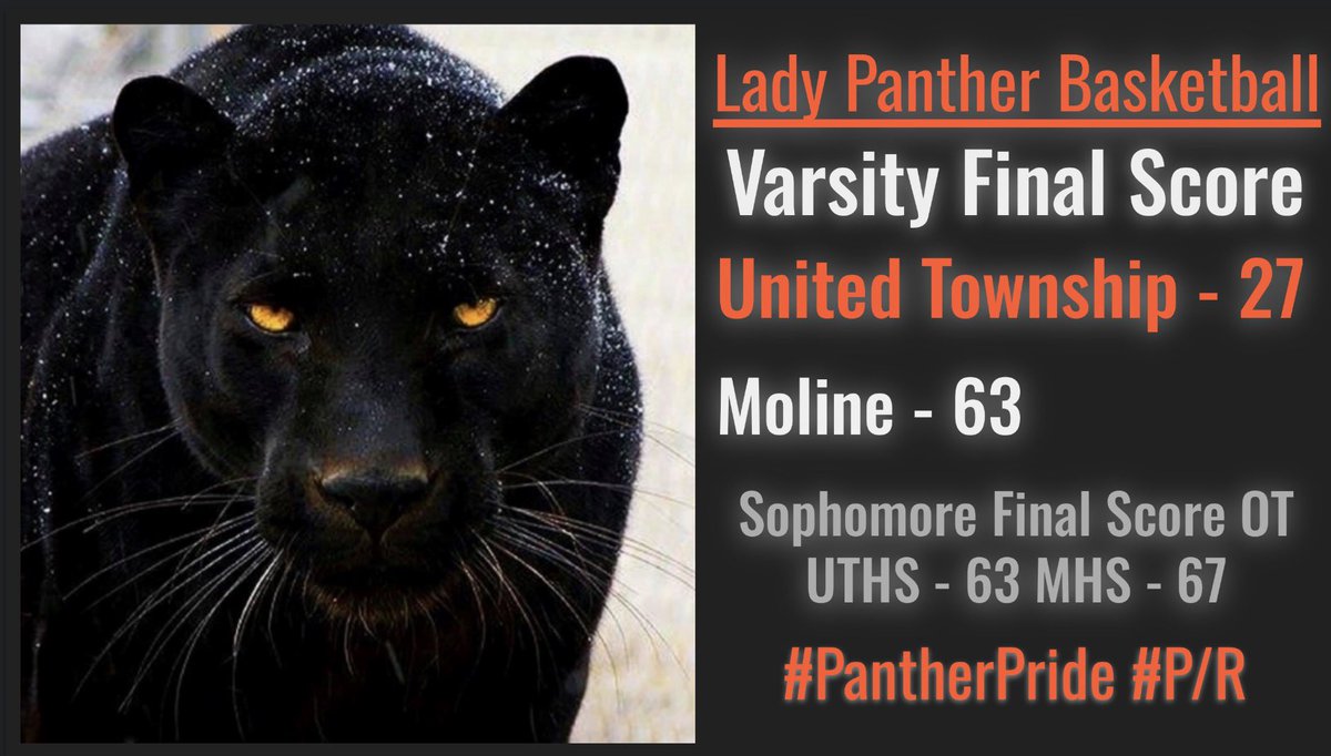 United Township Lady Panther Basketball tweet media