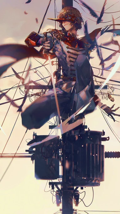 Fan art | Persona 5 - Crow Artist:
