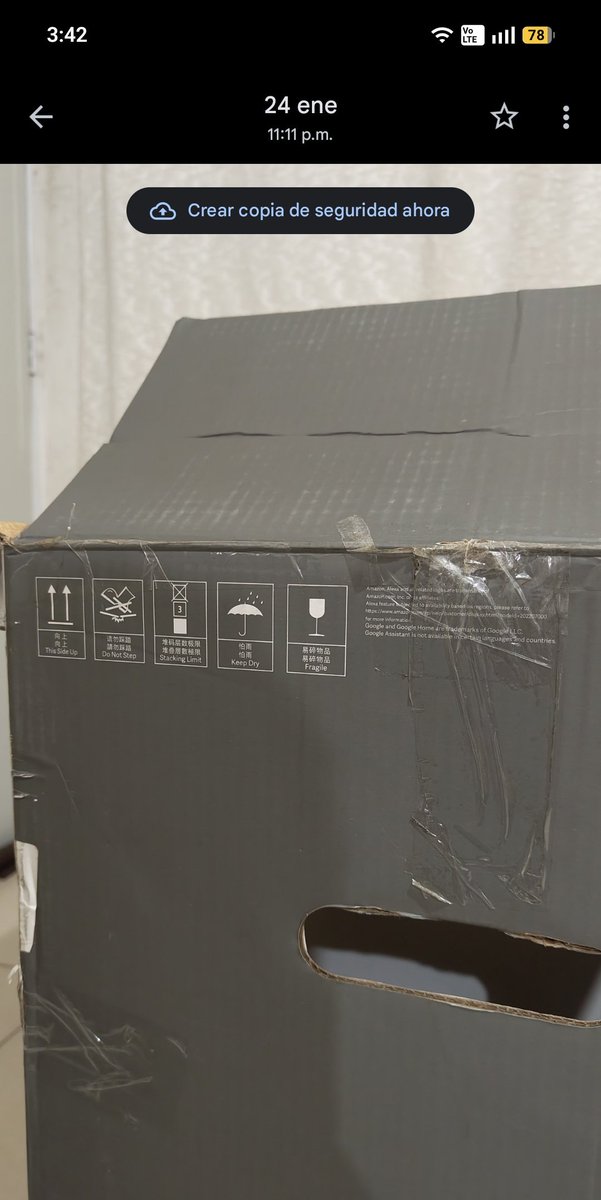imnotahobbit's tweet photo. Ya me regresaron su porquería @ML_Mexico la caja ahora tiene un daño que no tenía. Quiero una cancelación de la compra y reembolso 🫠 @XiaomiMexico https://t.co/uGmUfJOwjq