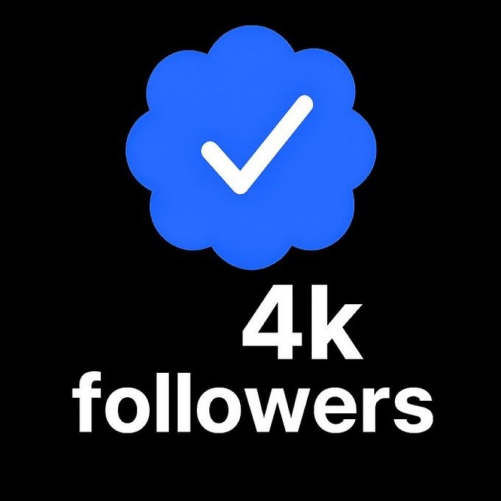 dz200602's tweet photo. No account should be under 4K followers 

Say hello 👋 

We follow you https://t.co/7JEOC6Zzky