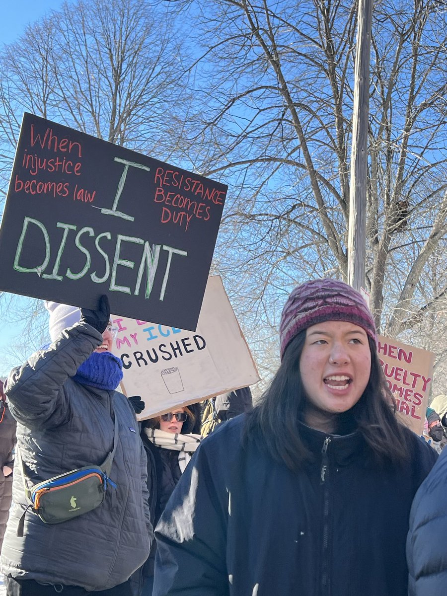 Some more photos from the protest I went to recently for my town in #lewiston #Maine #nojusticenopeace #abolishice
