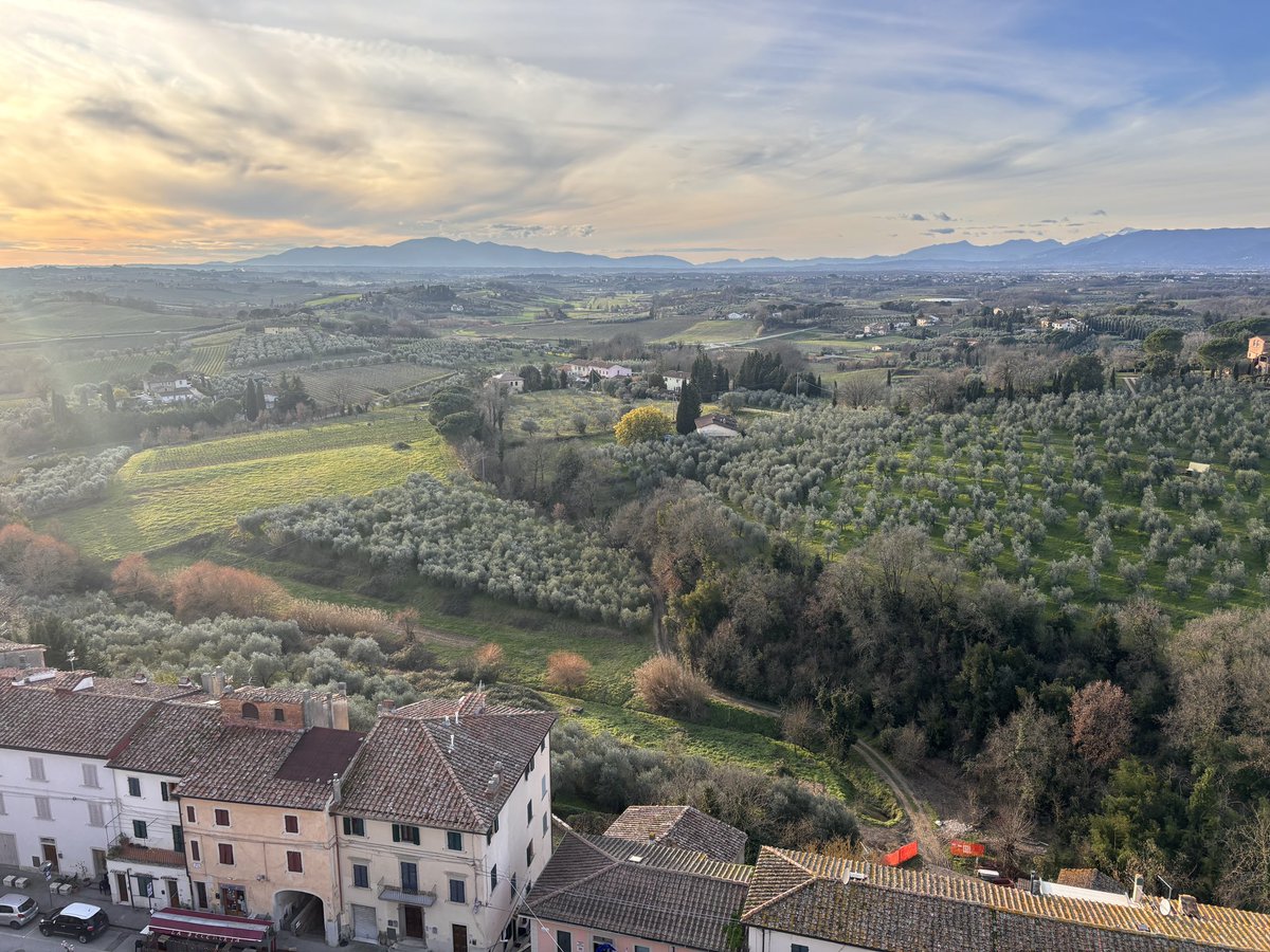 午後はヴィンチへ。美しい1日でした。