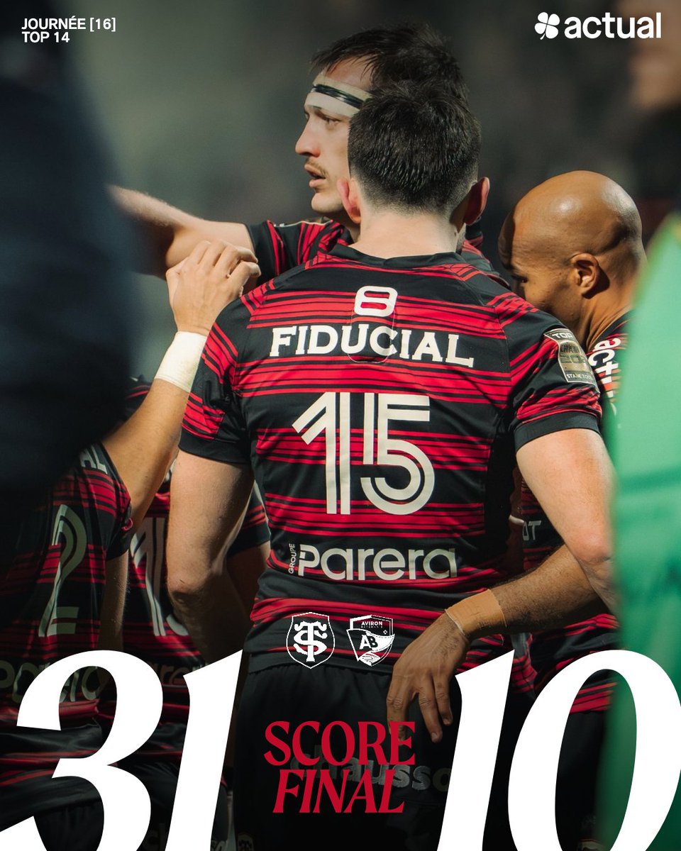 🙌 Victoire bonifiée face à l'Aviron ❤️‍🔥🖤