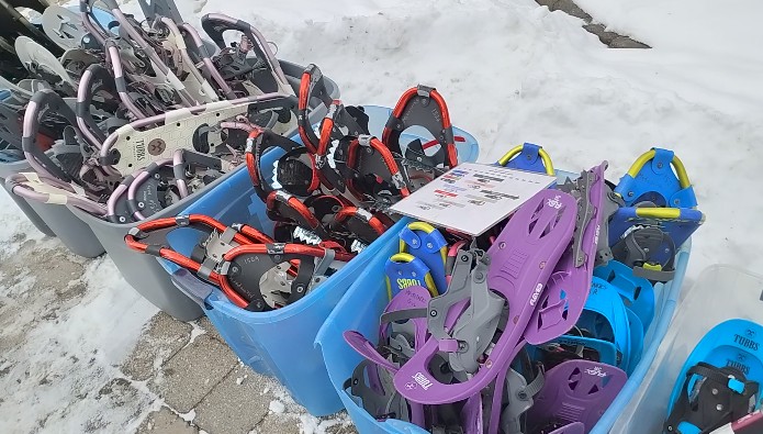 FWHealthCoach's tweet photo. Snowshoeing adventures! Video coming soon... #snowshoe, #shoeshoeing, #winteradventures, #outdooradventures, #snowday, #snowbunny , #Snowfall https://t.co/75LcvZWzWc