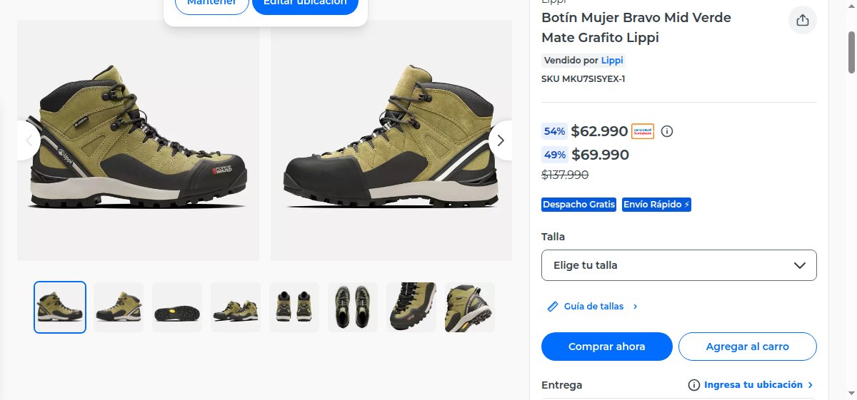 mioferta_cl's tweet photo. 📣 Botín Mujer Bravo Mid Verde Mate Grafito Lippi 
 
 ➡️ https://t.co/G2xyPuOkYf 
 
🏬 Tienda: https://t.co/wVuNSWA8Zl 
🔥 Precio Oferta: $62.990 
💰 54%% Descuento 

#RoyalRumble #VamosColoColo Ortiz Vidal Limache https://t.co/Rl28YjsfSl