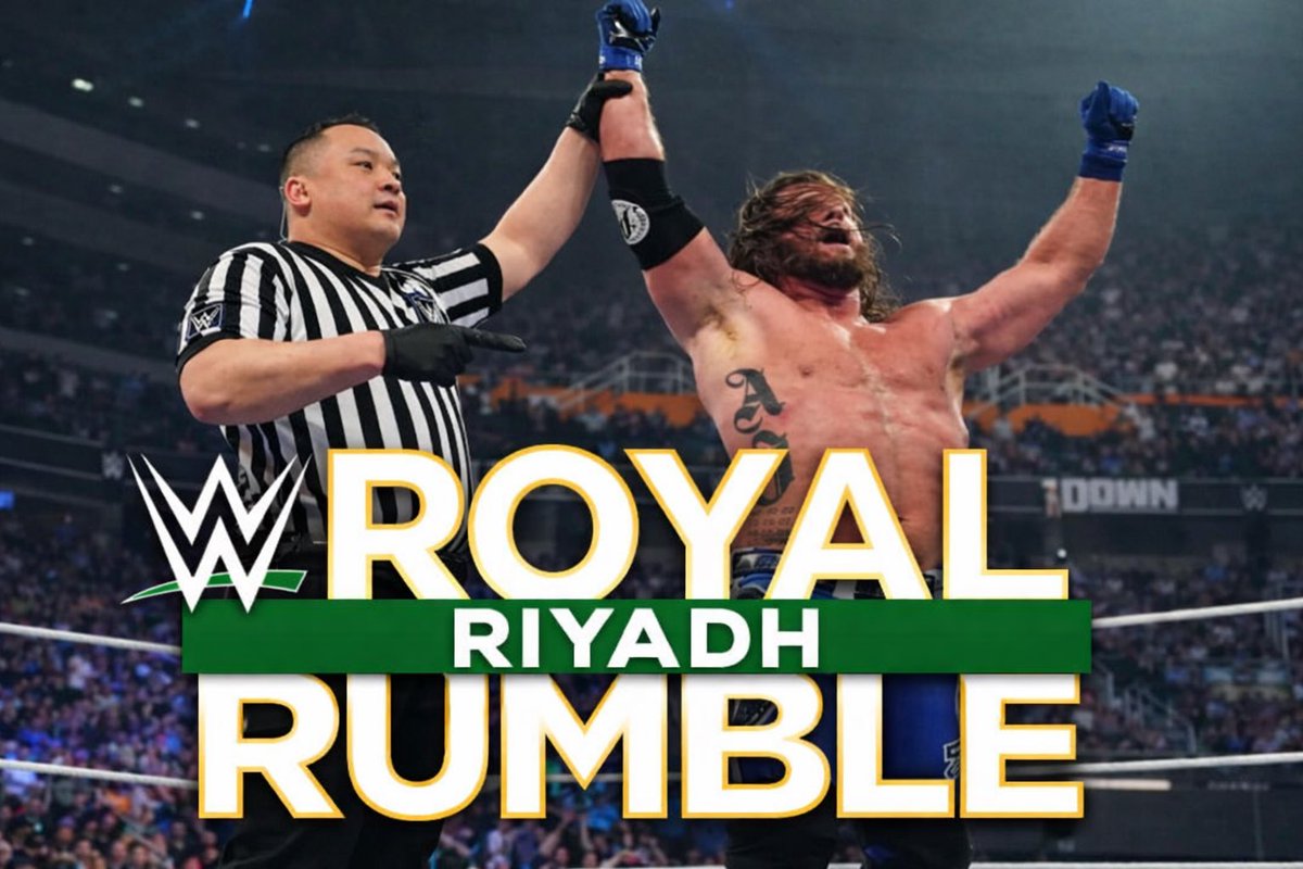 Th3Coug's tweet photo. #WhatIf? Imagine @AJStylesOrg lost to @Gunther_AUT but doesn’t retire just yet. Why? Let’s say Gunther is dominating the rumble just to have AJ come out at #30 to toss Gunther out last for the biggest win of his life and a career-saving victory? @WWE #RoyalRumble #WWERoyalRumble https://t.co/r4y4wamcrq