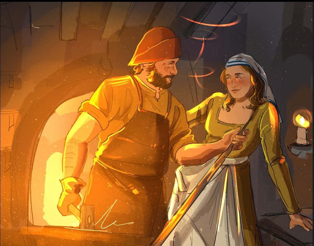 IrisbArt1's tweet photo. Forge yapping 
#KCD2 #KingdomComeDeliverance2  #samuelkcd #saraofkuttemberg https://t.co/jxiHqgNcsA