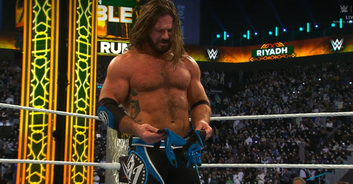 OmarTP16's tweet photo. Thank you @AJStylesOrg for being the one who made me love this sport, the GOAT leaves with a simply phenomenal career. #RoyalRumble #ThankYouAJ https://t.co/P1ggVx10jd