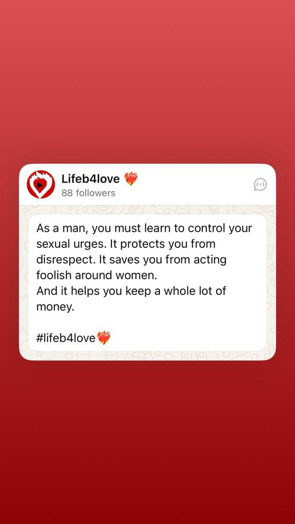 Chinedu089's tweet photo. Pay attention ❤️‍🔥

#Lifeb4love https://t.co/JIvR2Yw7j3