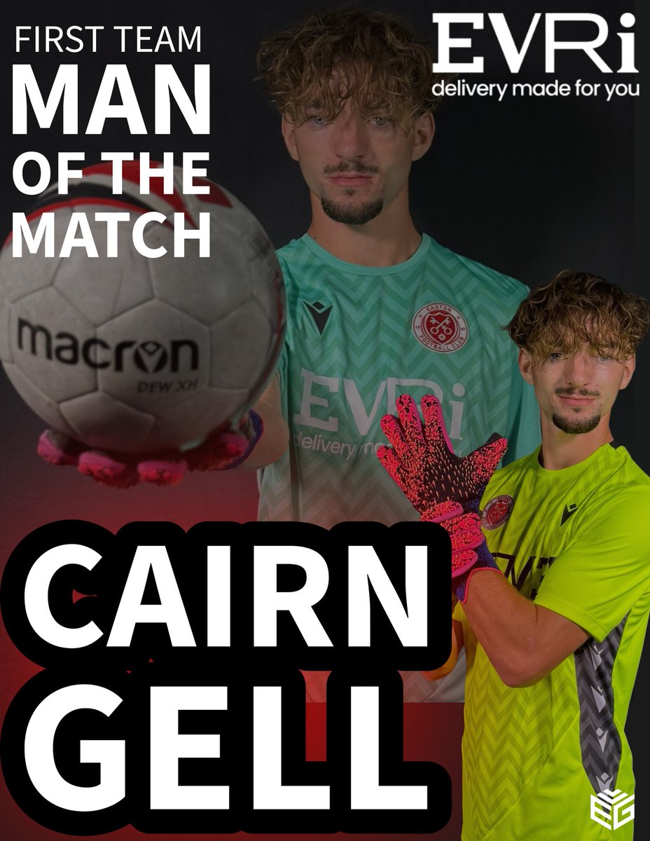 eastonfc's tweet photo. MOM for the First Team was Cairn Gell.🤩 Two unbelievable saves in the first half kept the team in the game. He didn’t deserve to lose his clean sheet. A great return to the club! ❤️ #UTE Player Sponsored by: ADT Roofing. @EvriDeliveryCom https://t.co/XUSAGlX0C9