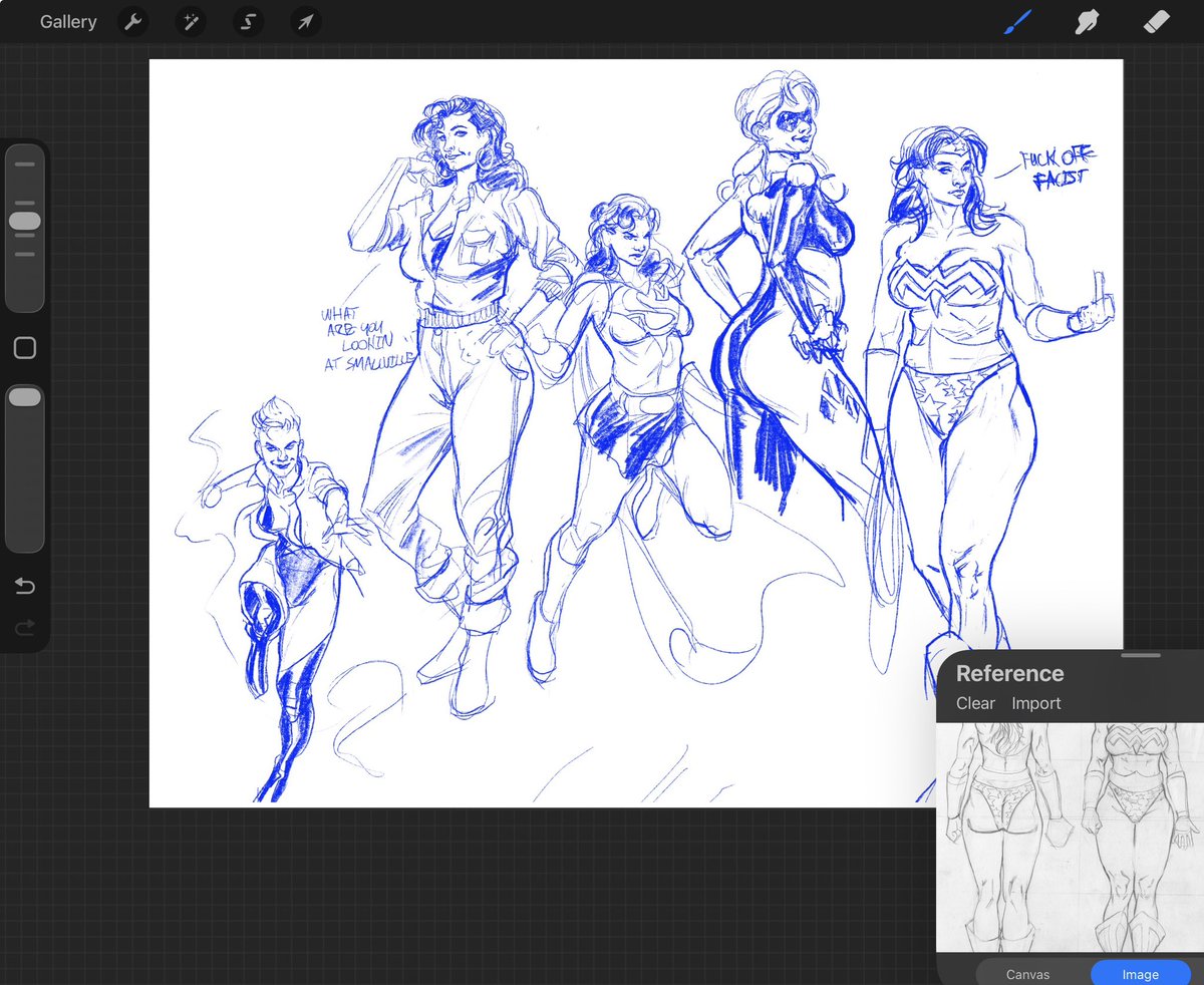 Anyways here’s some DC comics women sketches inspired by mark brooks