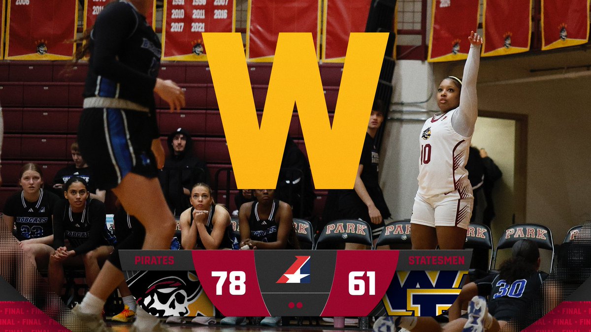 W🏀, It was a balanced game from the Pirates with five players in double-figure scoring in the 78-61 win over the Statesmen‼️Marina Perdiguero put in work in the second half and finished with 18 points in the game on 7-8 from the field🏴‍☠️