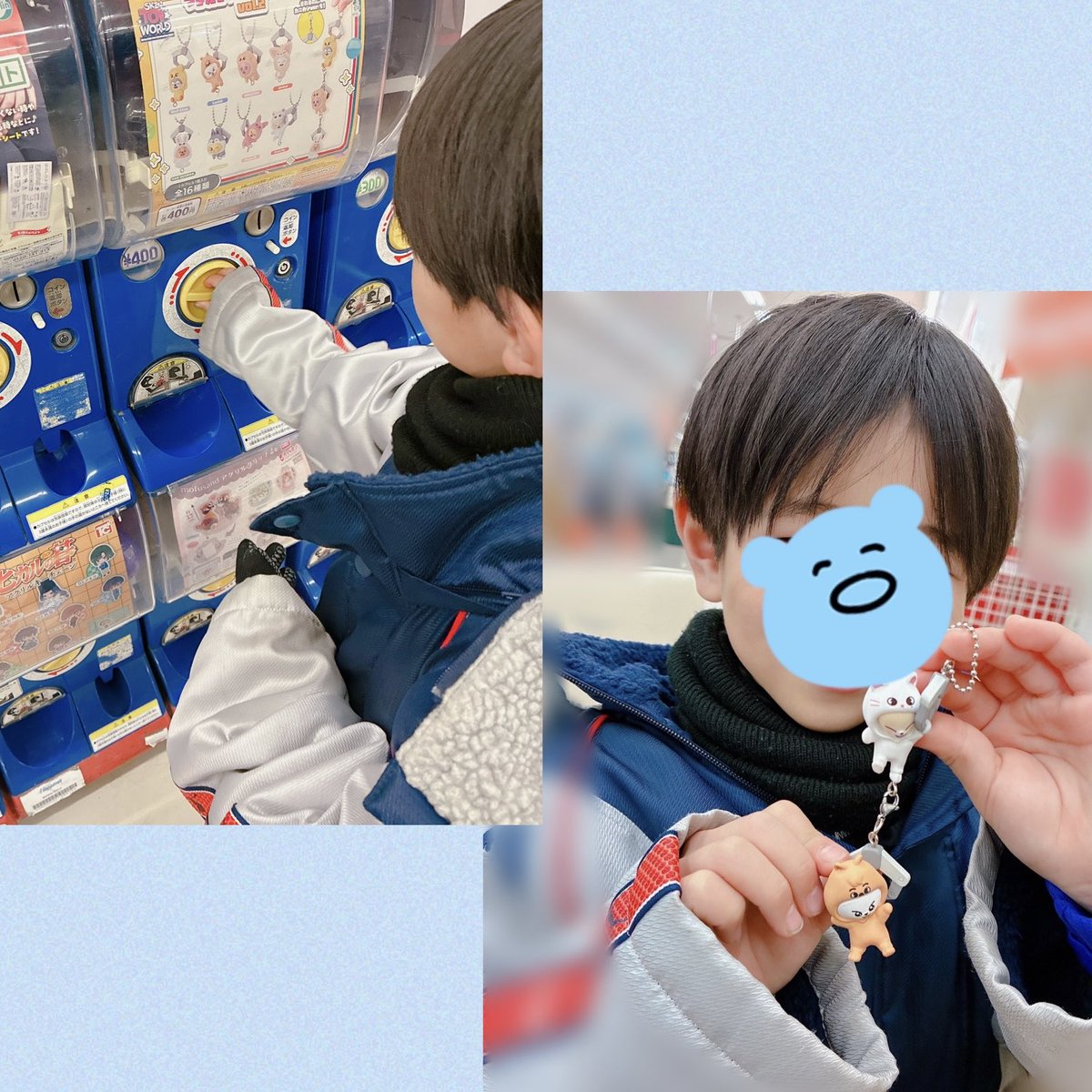 みんながskzooライトをゲットしてるところ、こっちのガチャ見つけて大喜びの我が子🧒
#8歳のイエニペン
#skzoo
#STAY