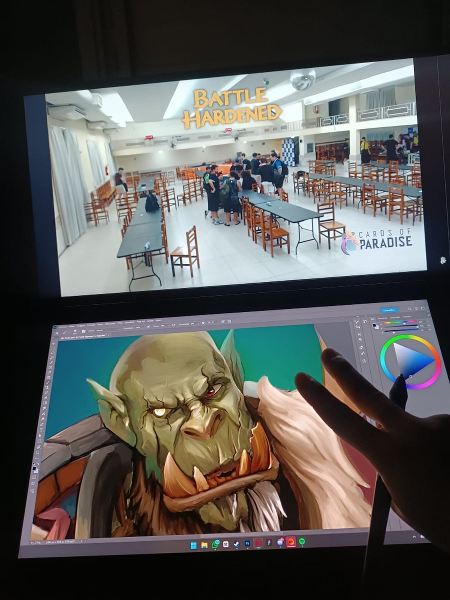 mr_vinnii's tweet photo. Aqui a gente assiste e Desenha ao mesmo tempo !!
Dando aquela praticada enquanto assisto o BH Rio !!
#fabrio #fabtcg https://t.co/rxT8JgWOJi