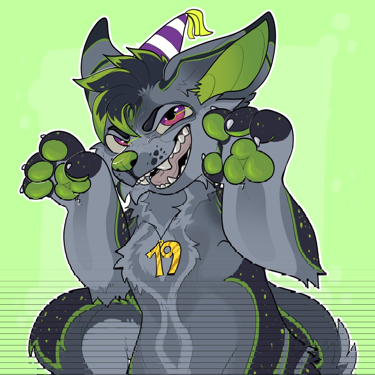 Caesar_is's tweet image. Then vs. Now (fursona edition) 🦦

🖌: @linxlinxlinxed (both of them)