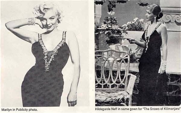Clubpassionmar2's tweet photo. Marilyn wearing a dress with strass. Before the dress was worn by Hildegarde Neff in "The Snows of Kilimanjaro"
#marilynmonroe #Marilyn #clubpassionmarilyn #hildegardeneff #LesNeigesDuKilimandjaro #thesnowsofkilimanjaro https://t.co/GkBubqtzap