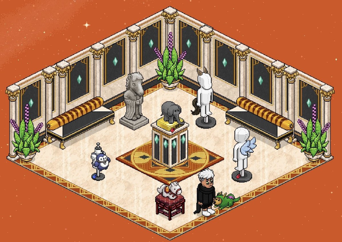 Sergiiio39's tweet photo. 1- Colección ropa "¡Feliz año nuevo, habbos!"
2- Colección  "Cajas regalo diamante" https://t.co/nlnlifxuz1