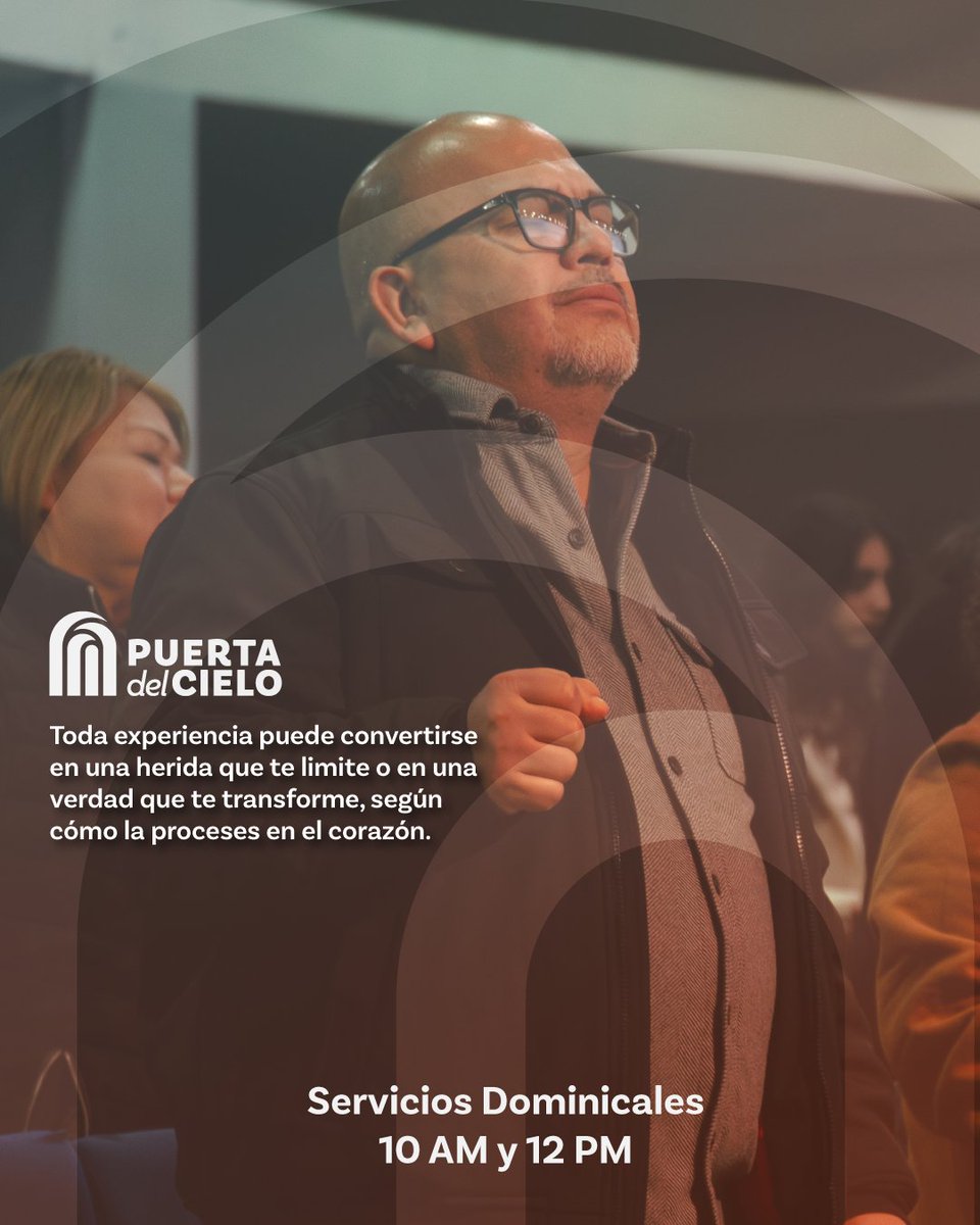Cuando rendimos el proceso a Dios, Él transforma lo que dolió en verdad que sana y fortalece. Seguimos caminando juntos. Tes esperamos mañana en nuestros servicios de 10 AM y 12 PM  #SomosPuerta