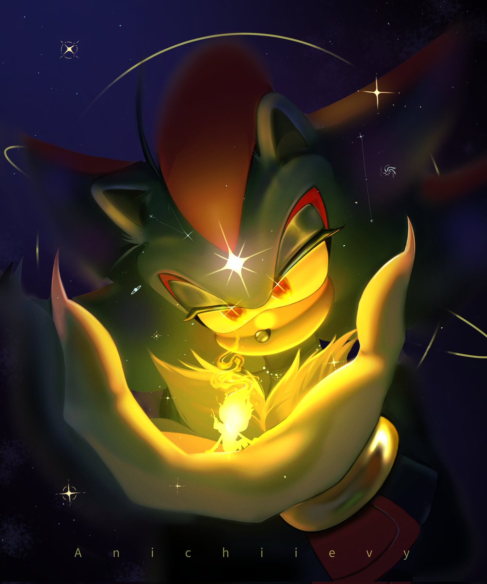 Mirando la luz de su vida... 💙

#ShadowTheHedgehog #SonicTheHedgehog #SONIC #sonadow #Shadonic