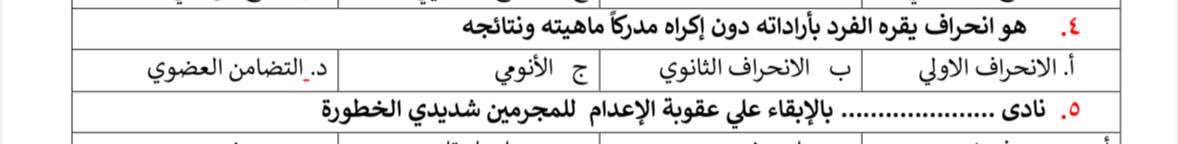 #الرخصة_المهنية_علم_اجتماع

نصا من الملزمة💙✨
✅الإنحراف الثانوي