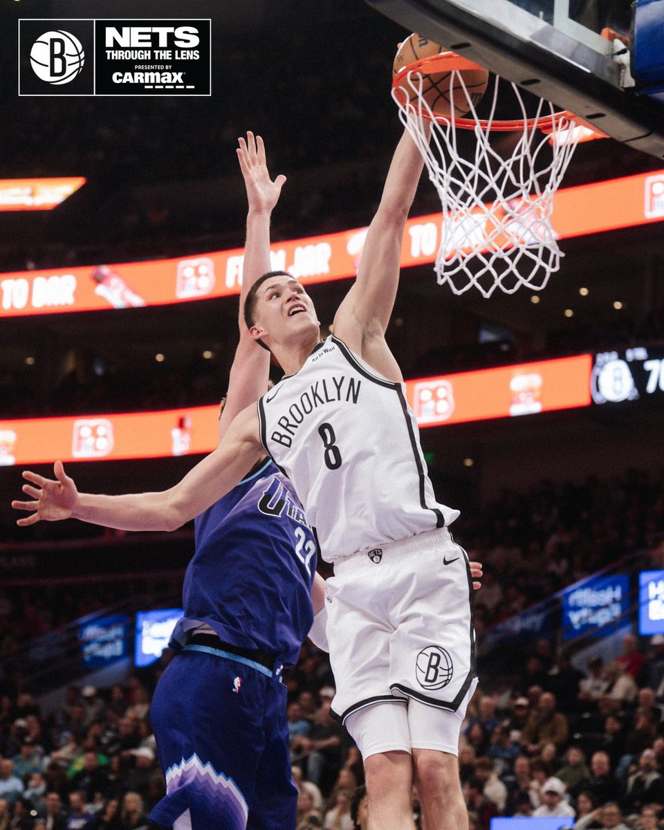 rim rocking 😤
Nets Through the Lens, presented by @CarMax