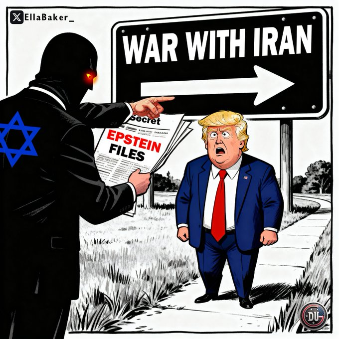 Israel menekan Amerika Serikat dengan merilis dokumen Epstein untuk memaksa Amerika melakukan apa yang mereka inginkan.